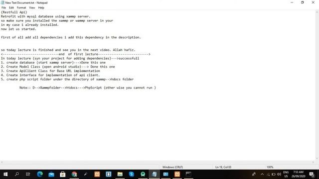 #Rest API retrofit in android Part 2 || Restful API || Retrofit || SQLite смотреть онлайн