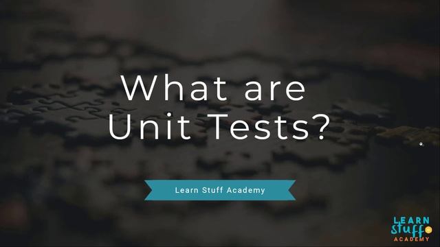 Unit Testing In Java and Spring - Learn Stuff Academy - Free Course - Overview смотреть онлайн