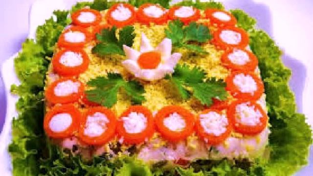 10 идей украсить салат Мимоза смотреть онлайн