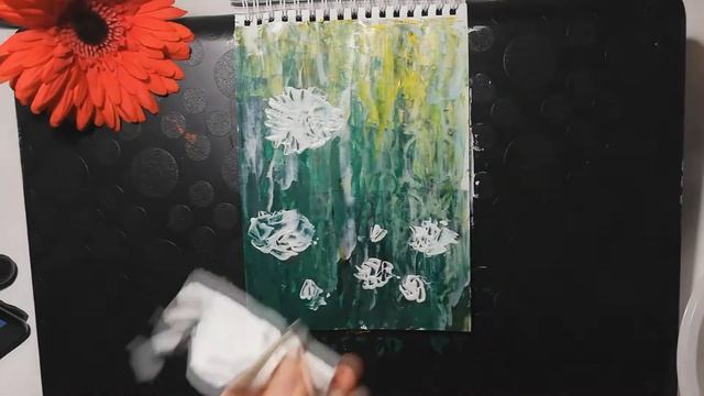 Одуванчики. Акрил смотреть онлайн