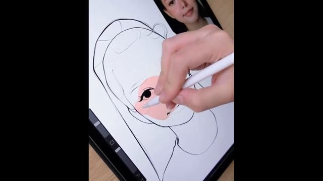 ??Рисование стилусом на айпаде. Прекрасные скетчи.?? смотреть онлайн