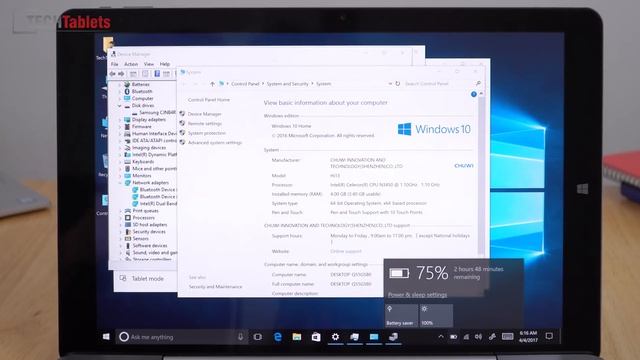 Chuwi Hi13 Unboxing - Windows 10 Tablet With Surface Book Screen смотреть онлайн
