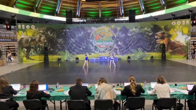 Клуб чирлидинга Фортуна. Станкевич, Хомич. Чир фристайл пом двойка (мальчики, девочки) смотреть онлайн