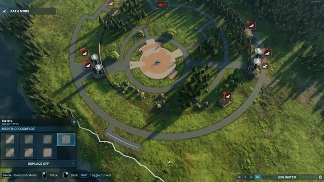 BIOSYN STYLE THERIZINOSAURUS ENCLOSURE | Jurassic World Evolution 2 Therizinosaurus Dominion DLC