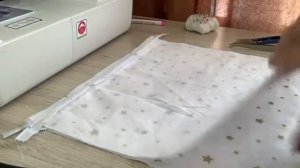 Как сшить бортики с отдельными наволочками, на молнии