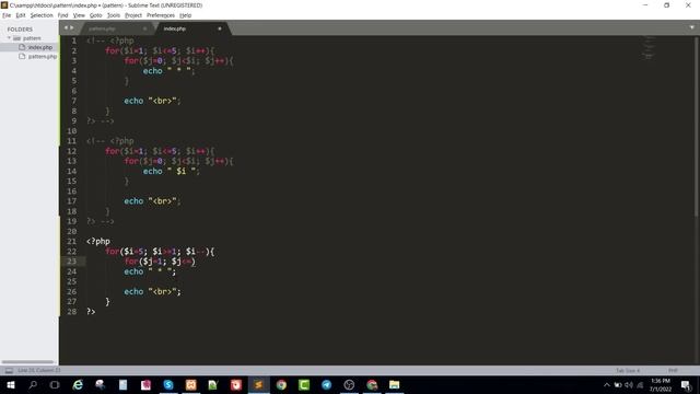 PHP Pattern Program || part 2 смотреть онлайн