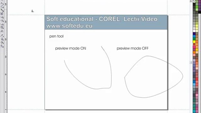 Curs Corel Draw, Pen tool смотреть онлайн
