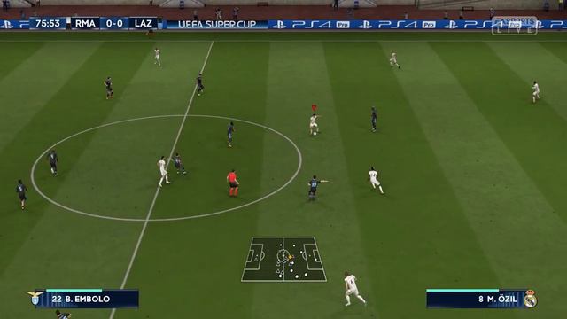 FiFa 19. Uefa Супер Кубок. Real Мадрид - Лацио.