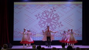 Марийский танец. Радует ансамбль ЭРВЕЛ Мишкинского РДК. Видео Хайбуллина Василия