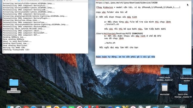 Downgrade IPhone 5S / IPad Air / IPad Mini2 To IOS 10.3.3 Auto
