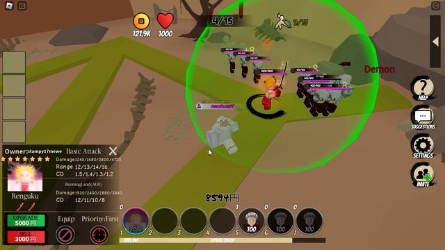 THE ALL NEW 7 STAR RENGOKU SHOWCASE !! | Demon Slayer Tower Defense Simulator ROBLOX смотреть онлайн