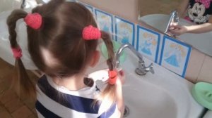 ПЕРВЫЙ РАЗ В ДЕТСКИЙ САД. Первый день Николь в детском саду