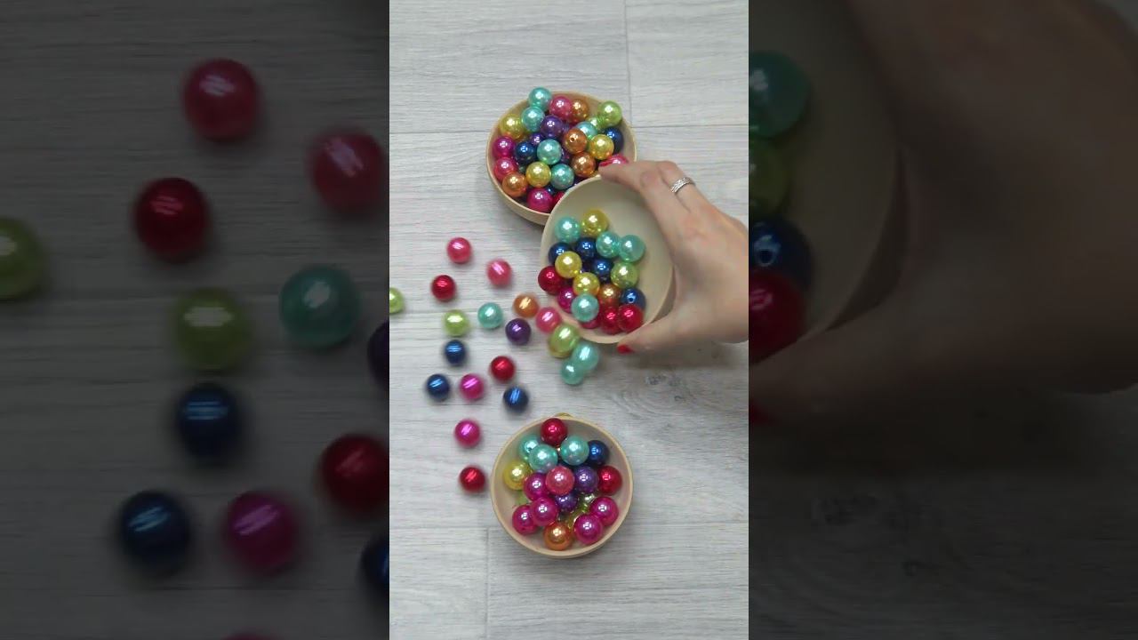 Oddly Satisfying Video - Beads ASMR Video