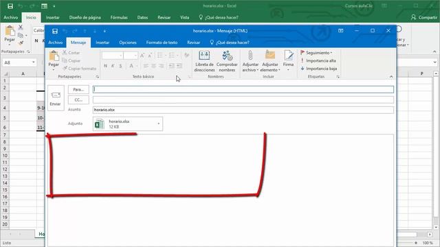 Curso de Excel 2016. 19.1. Enviar un libro de Excel por email. смотреть онлайн