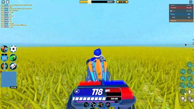 800 mph in a F1? (Roblox Jailbreak April Fools Update) смотреть онлайн