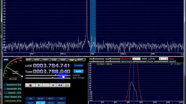 OSA103mini HDSDR CW BW100 смотреть онлайн