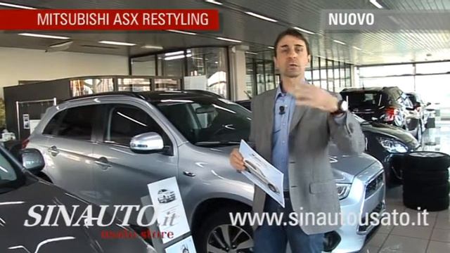 Mitsubishi ASX Restyling смотреть онлайн