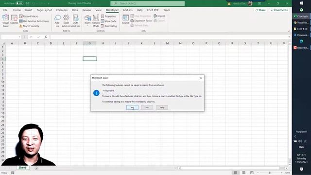 Xử lý lỗi không lưu được dự án VBA Excel. Tại sao mở được dự án mà không thể chạy? смотреть онлайн