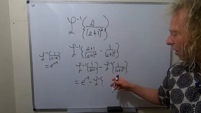 Inverse Laplace Transform of s/(s + 1)^2 смотреть онлайн