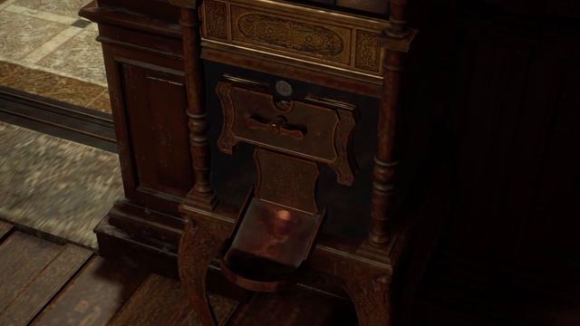 Resident Evil 4 Remake Крутим брелки у торговца смотреть онлайн