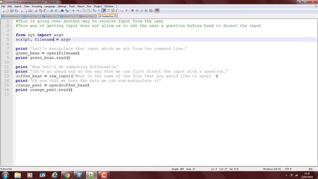 Python - Open a file смотреть онлайн
