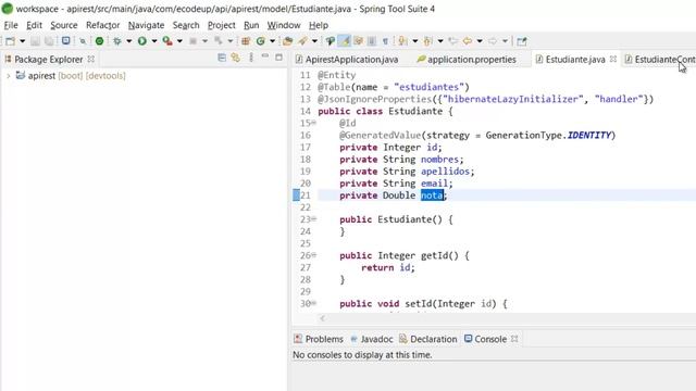 Consumir API REST Spring Boot con Angular - Crear el modelo y la clase de servicio # 3 смотреть онлайн
