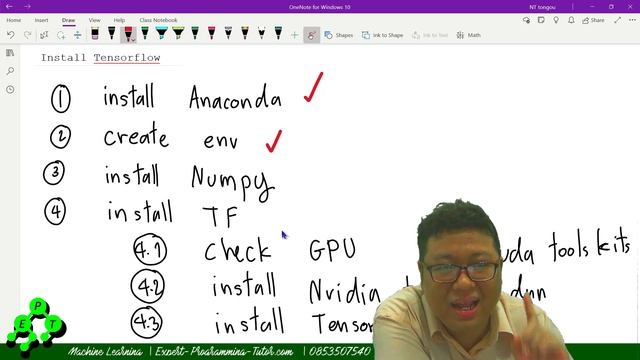 การลง Tensorflow และ ทำให้รันได้บนGPU смотреть онлайн