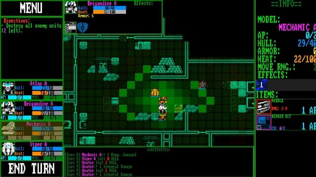 Mainframe Defenders (Retro Sci-fi Turn Based Combat Game) - Pre-Release -Let's Play, Introduction смотреть онлайн