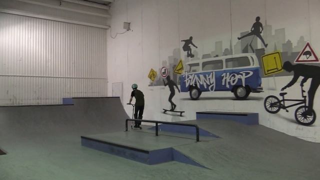 00093 - PowerTrick самокат контест - скейтпарк BunnyHop 20181216 смотреть онлайн