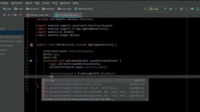Snackbar Tutorial - Android Tutorials смотреть онлайн