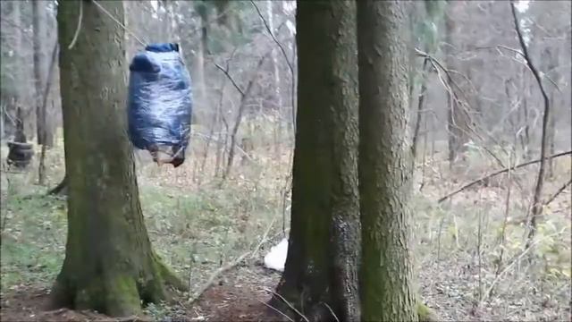 Проект Чистота и Юрий Соломаткин, метание ножей в свиную тушу. throwing knife in pork carcass смотреть онлайн
