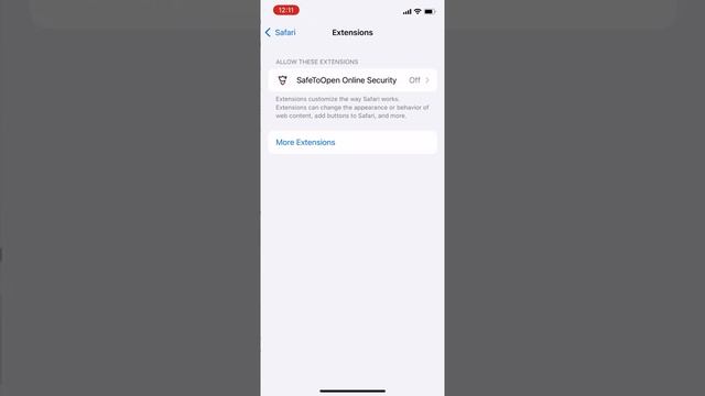 Enabling SafeToOpen phishing detection and protection for Safari on iOS devices. смотреть онлайн