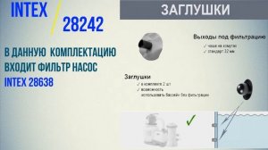 Каркасный бассейн Intex 28242 457x122