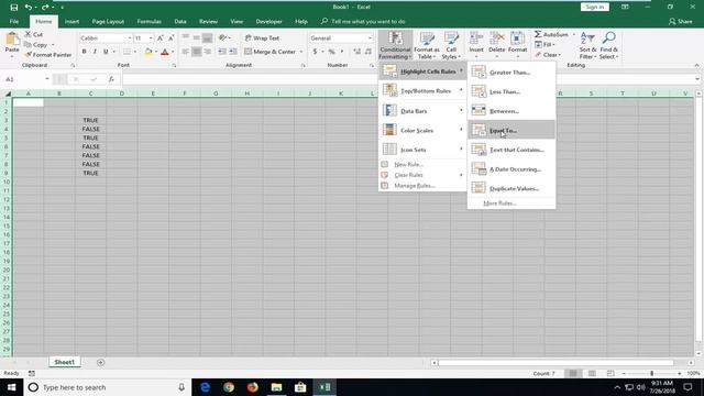 How to Change Excel Cell Color Based on Cell Value Using The Conditional Formatting смотреть онлайн