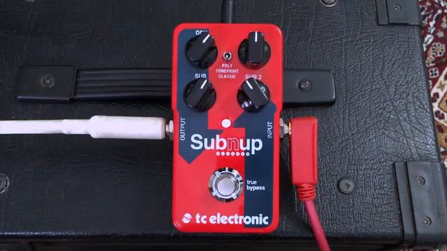 TC Electronic SUB’N’UP OCTAVER pedal - Bass demo смотреть онлайн