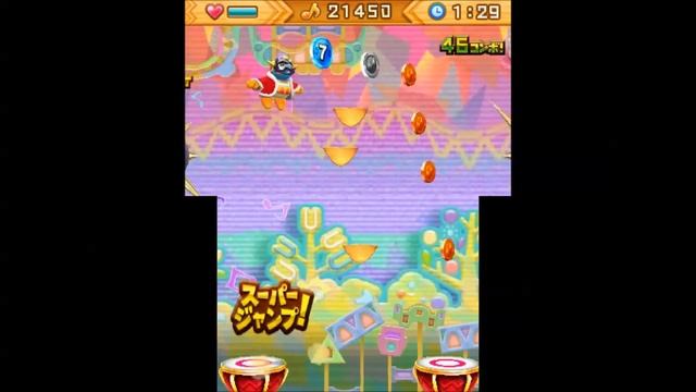 Dedede's Drum Dash Deluxe - Secret Level 5: City - Platinum Medal смотреть онлайн