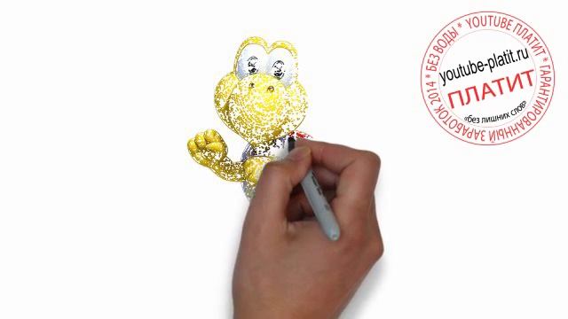 Как карандашом поэтапно нарисовать скоростную черепаху смотреть онлайн
