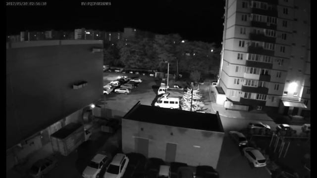 Ночная съемка мини-камеры PQ-IP4-B2.8MPA v.5.1.1 смотреть онлайн