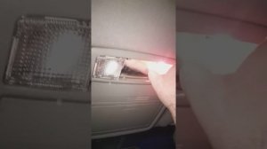Замена лампочки подсветки салона,камри 40