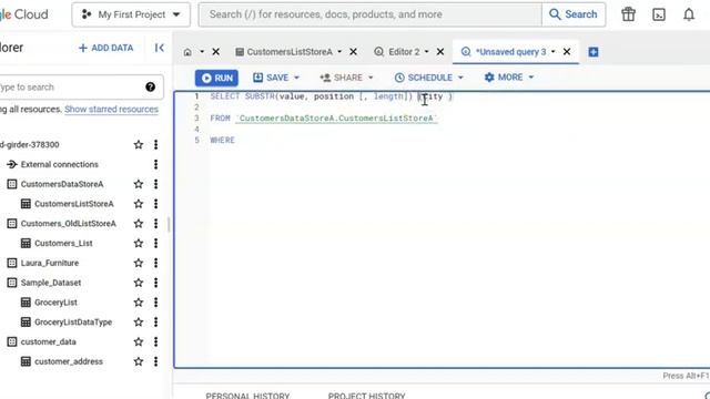 How to Use SUBSTR SQL Function to Extract a Portion of a String in a dataset. #substr #sql смотреть онлайн