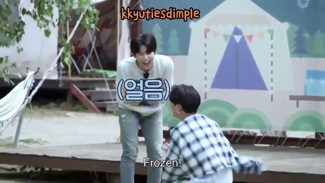 TREASURE PLAYING FROZEN AND MELT | TREASURE SUMMER CAMP 2021 смотреть онлайн