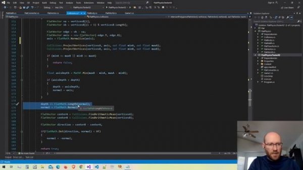 Code and Math Corrections - Let's Make a Physics Engine [10]