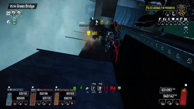 PAYDAY 2 Green Bridge Heist Gameplay смотреть онлайн