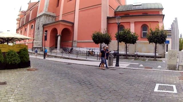 Словения Любляна Старый город Slovenia Lubliana Old City смотреть онлайн