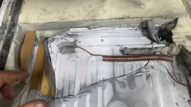 Замена капелярной трубки на холодильнике от #Скания смотреть онлайн