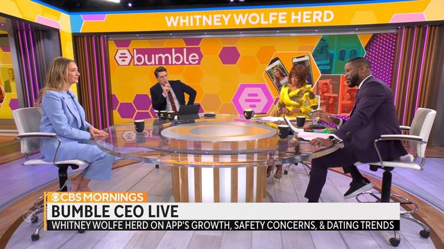Bumble CEO Whitney Wolfe Herd discusses app safety, 2023 dating trends смотреть онлайн
