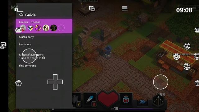 my first time playing minecraft dungeons on my phone смотреть онлайн