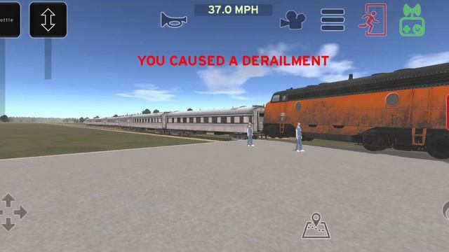 не удачно заехал на станцию Train and rail yard simulator смотреть онлайн