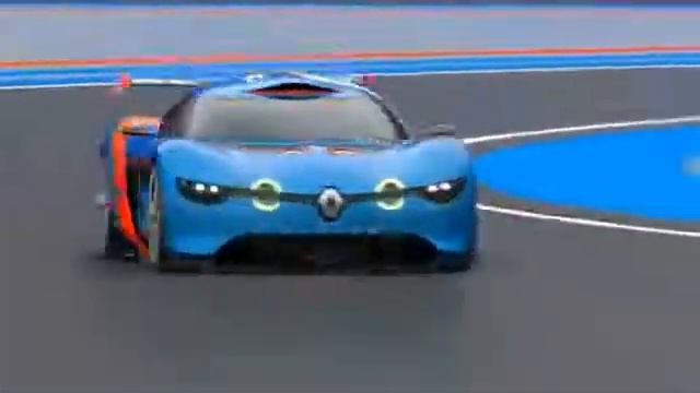 Renault Alpine A110-50 - A concept car to celebrate 50 years of the Alpine A110 смотреть онлайн