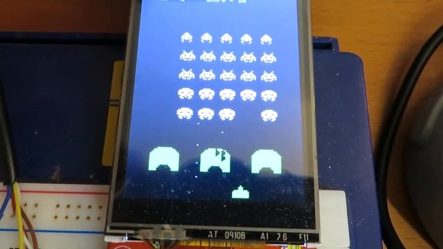 Teensy 3.6 Invaders game now with sounds and snes controller смотреть онлайн